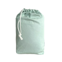 Sacs de rangement promotionnels avec logo personnalisé imprimé, sacs cadeaux en lin, sacs à bijoux en toile organique, sacs en tissu de coton, petits sacs à cordon anti-poussière