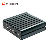 Mini PC sans ventilateur, double LAN, 1*Com, Celeron J1900 J1800 E3845, 1*DDR3 8 Go de RAM, 4*USB, 1*HD, 1*DP, Quad Core X86, Linux, Nano Mini PC