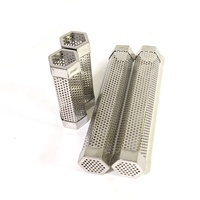 Tube fumoir coréen en acier inoxydable 304 de 12 pouces, filtre à fumée pour barbecue extérieur, résistant à la chaleur - Vente chaude