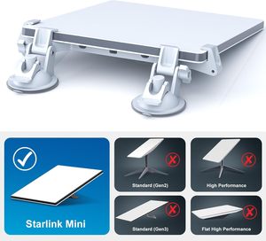 Kit de fixation par ventouse pour Starlink Mini, pour tableau de bord, pare-brise, support de voiture pour véhicules, assure un signal satellite stable - Product Image 2