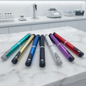 Smooth Reusable Durable 3ml Metal Packaging <b>Pen</b> Rubber Stopper Custom Logo <b>Refillable</b> Injection <b>Pen</b> Adjustable Dose - Product Image 1