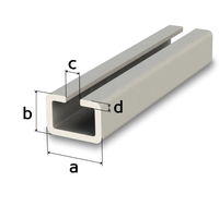 Perfil en U de FRP/GRP Compuesto con Espesor de Pared Estable de 3-15 mm, Barra de Fibra de Vidrio Aislada y Anticorrosiva para Uso Industrial