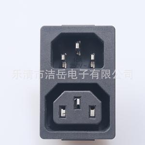 Prise murale Jieyue Ac-02, 2 prises, 250 V, mise à la terre standard, matériau PC, pour audio et vidéo - Product Image 3