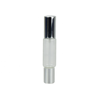 Serum Minyak Parfum Desain Khusus 2024 Double-end 5ml 10ml 15ml 20ml Botol Kaca Frosted dengan Sprayer dan Roller
