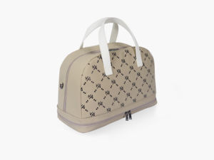 <span class=keywords><strong>Sac</strong></span> de voyage et de golf multifonction en cuir, fermeture éclair, grande capacité, léger, portable, avec compartiment à chaussures - Product Image 4