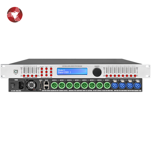 4 في 8 خارج معالج إدارة مكبر الصوت الاحترافي DSP 96kHz معالج نظام الصوت الرقمي - Product Image 4