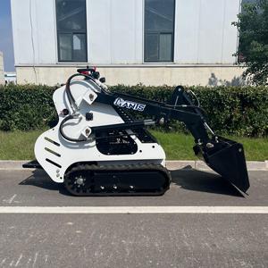 Gratis pengiriman murah selip elektrik Mini Steer pertanian Mini <span class=keywords><strong>Loader</strong></span> selip kecil kualitas tinggi - Product Image 4