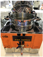 CNIX Usine nouveau style pression friteuse mdxz-22/électrique et gaz pression friteuse industrielle/utilisé kfc pression friteuse pour vente