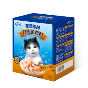 Pabrik makanan kucing daging sapi basah makanan kucing alami hewan domestik makanan kucing Oem ekspor