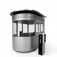 Poste de Garde Conteneurisé Certifié CE, Résistant au Vent, Imperméable et Durable, Cabine de Sécurité