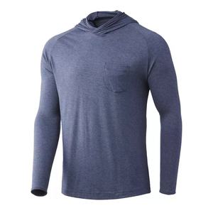 Sudadera de Pesca de Alto Rendimiento, Tejido Elástico 100% Poliéster, Manga Larga, Protección UV, Camisa de Pesca - Product Image 2