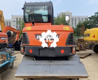 Doosan DX60WN ekskavator ban Mini 6 Ton, penjualan laris Doosan DX60 DX60W Dx60WN ECO excavator murah