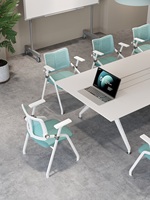 Chaise de conférence ergonomique réglable, pliable et empilable, avec cadre en fer moderne, pour salle de classe, hôtel, école - Vente en gros, fabrication OEM