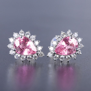 Orecchini a Perno a Forma di Goccia Dolce per Donne, Accessori per Orecchie Semplici per Uso Quotidiano - Product Image 1