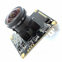 Starlight — module de caméra IP 8mp, 1/3 pouces, Ex-View 0.001 Lux, 8mp, 4K, haute définition, 3840x2160 pixels, 1.55mm, panomorph, objectif fisheye 360