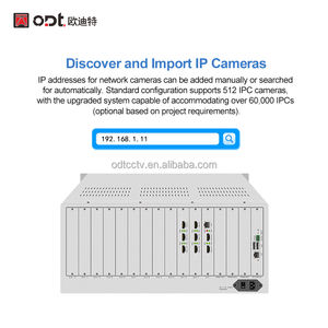 Matrice de décodage vidéo réseau, matrice de décodage de caméras IP HD-MI 6 canaux avec séparation 1/5MP et 1/4/9/16 pour mur vidéo CCTV - Product Image 3