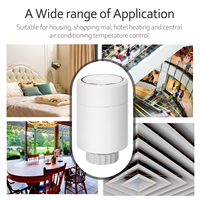 Termostato Inteligente para Radiador HY367, Control por Aplicación Zigbee, Multimodo, Regulación Precisa de la Temperatura