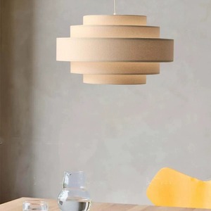 Nordic Modern Minimalist <b>Chandeliers</b> Pendant <b>Lights</b> for Living Room Unique Japanese Creative Fabric Design for Guesthouse - Product Image 5