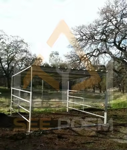 Gemakkelijk Te Monteren 3d Hekwerk Trellis Outdoor Paardenstallen Met Dak En Hek Paardenopvang Voor Paardensport Club Paardenboarding - Product Image 4