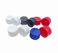 Capuchon 28 mm 1810 avec joint d'étanchéité et couvercle pliable standard en plastique pour bouteille d'eau/jus/soda