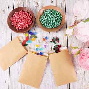 <b>Seed</b> Kraft Coin Gift Envelopes Self-Adhesive Yellow Small Size with Gummed Flap <b>Paper</b> Mini Envelopes - Product Image 6