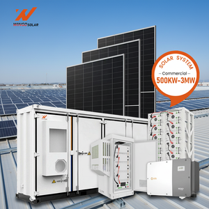 Système <span class=keywords><strong>de</strong></span> stockage d'énergie en conteneur Wingosolar version américaine, onduleur 500 kW, panneau solaire 255 kW, batterie lithium haute tension 710 W - Product Image 1