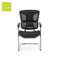 Chaise de bureau pivotante en maille KEPO, chaise de direction, chaise de bureau exécutive, chaise de réunion ergonomique avec soutien lombaire