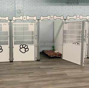 Kandang anjing Stainless Steel tampilan tidak menghalangi - Product Image 1