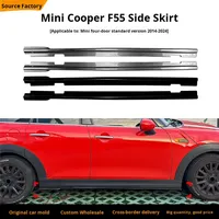 Convient pour BMW Mini Cooper F55 2014-2024, édition standard quatre portes, spoiler de jupe latérale ABS, pièce de modification