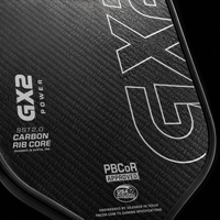 Raquette de pickleball professionnelle approuvée par l'USAPA GX2 Power, en fibre de carbone T700 3K, noyau en carbone SST 2.0, qualité compétition.