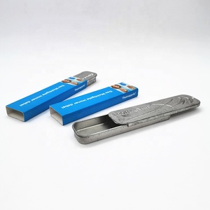 Hojalata de grado alimenticio personalizada, almacenamiento de metal, embalaje de regalo, cajas de lata deslizantes de Thomapyrin, importante Das Wichtigte Immer <span class=keywords><strong>Daber</strong></span> Tin - Product Image 2