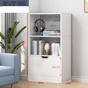 Estantería Simple para sala de estar, estante de almacenamiento para dormitorio, Económico