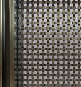 Premium Antique Brass Decorative Woven Metal <b>Mesh</b> High Density Flat <b>Wire</b> - Product Image 6