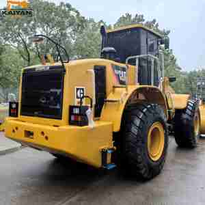 Chargeuse sur pneus d'occasion CAT 966H d'origine japonaise, Caterpillar, pour l'exploitation minière et la manutention de matériaux en carrière - Product Image 2