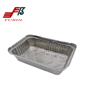 Caja de papel de aluminio pescado asado a la parrilla caja de barbacoa disponible berenjena a la parrilla - Product Image 3