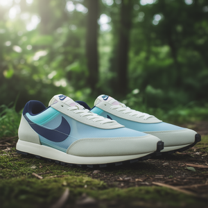 รองเท้าวิ่ง Nike D-Break Type Se สำหรับทุกเพศ ไซส์ 13 สีเขียวอมฟ้า ทินท์มิดไนท์เนวี หน้าผ้าตาข่าย พื้นยาง พื้นรองเท้าชั้นกลาง EVA สปริง - Product Image 2