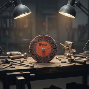 Disco Abrasivo de Láminas Ttake 30x30 mm, Eje de 6 mm, Grano 180 para Pulir - Product Image 3