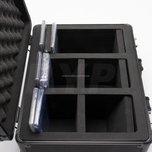 120 + 3 rangées PSA boîte de rangement de cartes graduées cartes à collectionner dalle étui de transport 3 rangées noir dur sport cartes support boîtes - Product Image 2