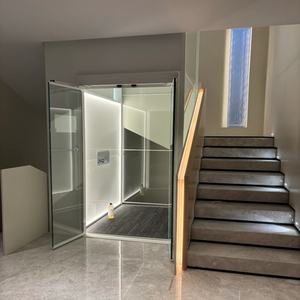 Vente directe d'usine, ascenseur pour 4 personnes, ascenseur résidentiel 300 kg, ascenseur domestique, livraison rapide, ascenseur humain avec une vitesse de 1,0 m/s - Product Image 1