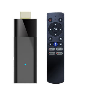 Nouveau Android TV Stick Q6 avec télécommande vocale <span class=keywords><strong>Allwinner</strong></span> <span class=keywords><strong>H313</strong></span> <span class=keywords><strong>CPU</strong></span> Android 10.0 4K Ultra HD double bande Wifi BT5.2 tv box - Product Image 1