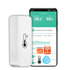 TY-TH01 Tuya Sensor Inteligente de Temperatura y Humedad WiFi, Monitor Remoto por Aplicación, Higrómetro y Termómetro Interior, Compatible con Alexa y Google - Product Image 1