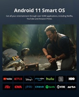 Proyector de Cine 3D 4K con WiFi 6 Inteligente, Sistema Android 11, 2+32G, Full HD 1080P, LED LCD, Sin Pedido Mínimo, Directo de Fábrica