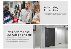 Waytronic <span class=keywords><strong>Pir</strong></span> Cảm Biến Chuyển Động Nhắc Nhở Bằng Giọng Nói Chuông Cửa Báo Động Hồng Ngoại Kích Hoạt Bằng Giọng Nói - Product Image 3