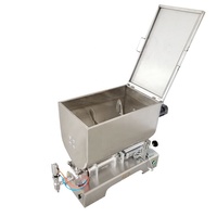 Machine de mélange et de remplissage pneumatique de 100-1000ml de pâte de piment épaisse de remplissage visqueux de pâte de sauce à crème