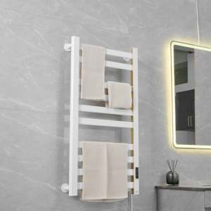 Écran en tissu de bain mural électrique intelligent Radiateur <span class=keywords><strong>chauffant</strong></span> Porte-serviettes de salle de bain Sèche-serviettes - Product Image 1