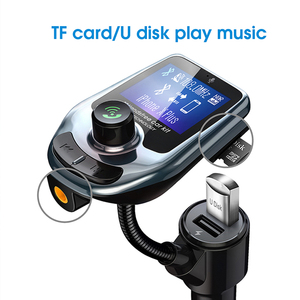 <span class=keywords><strong>FM</strong></span> transmetteur Audio <span class=keywords><strong>voiture</strong></span> lecteur MP3 <span class=keywords><strong>FM</strong></span> modulateur <span class=keywords><strong>Bluetooth</strong></span> <span class=keywords><strong>Kit</strong></span> mains libres <span class=keywords><strong>voiture</strong></span> avec écran LCD QC3.0 USB chargeur - Product Image 2