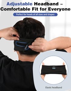 <span class=keywords><strong>Bluetooth</strong></span> Headband thể thao tai nghe mềm chơi ngủ tai nghe với xây dựng trong loa cho tập luyện chạy yoga du lịch - Product Image 6