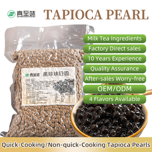 Perlas de Tapioca Negra Super Masticables de Alta Calidad al por Mayor para Té de Burbujas con Leche y Té de Frutas - Product Image 3