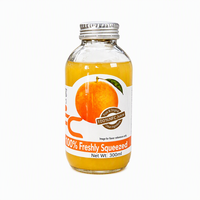 Jus Jeruk Segar Lotlong 100% Jus Asli Botol 300ml Untuk Penggunaan Komersial & Rumah Tangga Minuman Terbaik Harga Terbaik