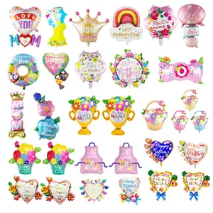 Produits tendance 2024 nouveautés gonflable espagnol anglais hélium feuille fête des mères ballon pour cadeau jouets décorations de fête